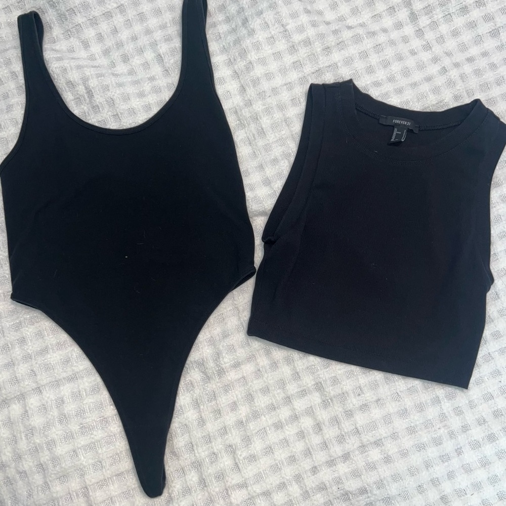 Bodysuit & Crop Tank top